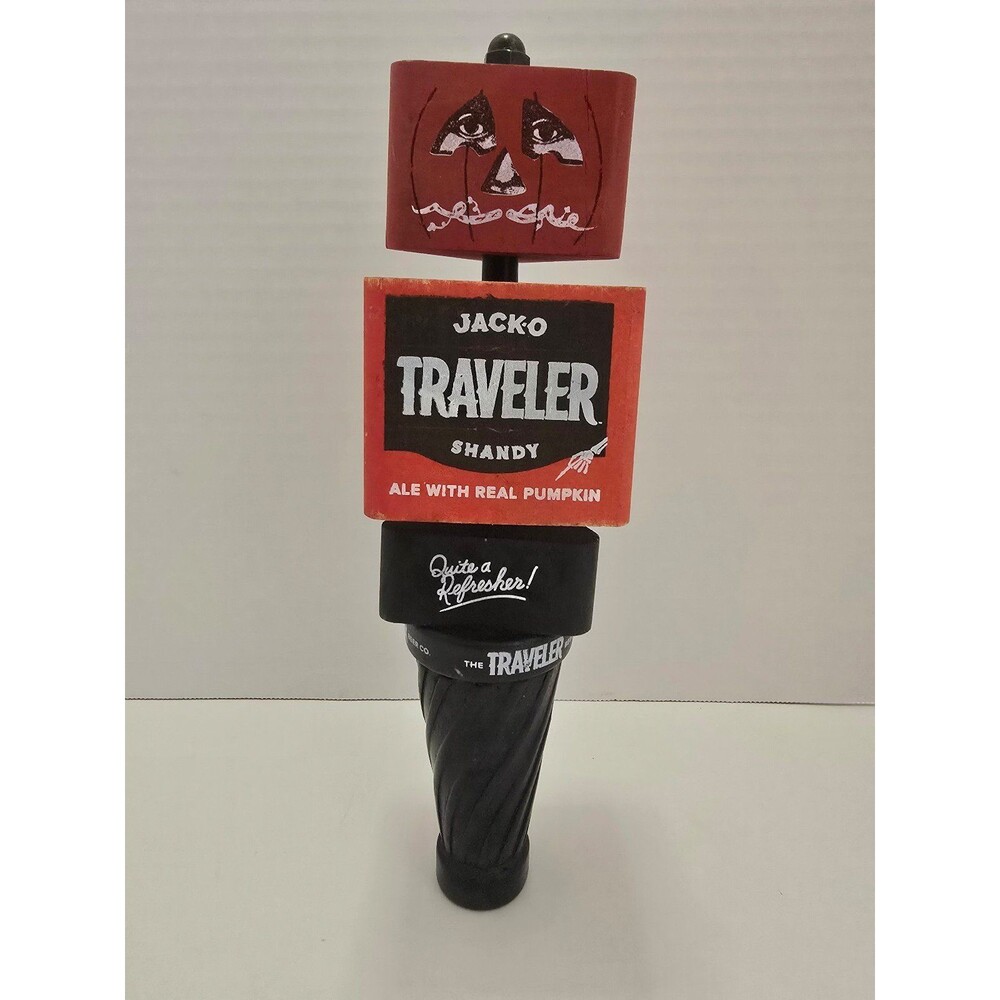Traveler Jack-O Seasonal Shandy Pumpkin Beer Tap Handle